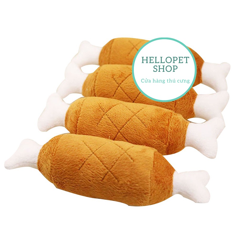 Đồ chơi cho chó mèo HELLOPET cục xương phát ra tiếng kêu h64