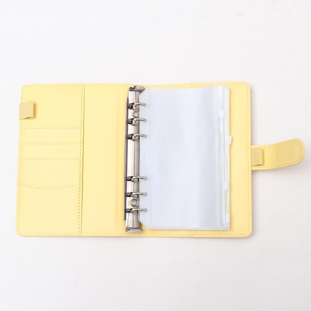 Túi Da PU Đựng Tiền Nhiều Màu Sắc Khổ A6 Tiện Dụng