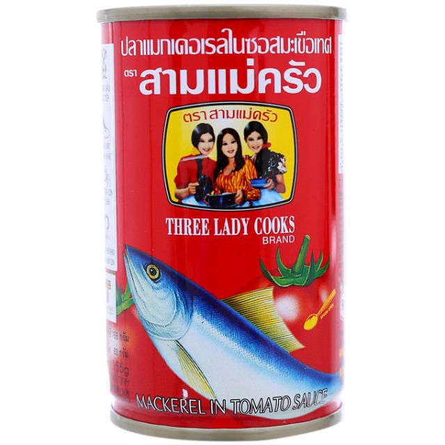 Lốc 10 hộp cá 3 Cô Gái 155g
