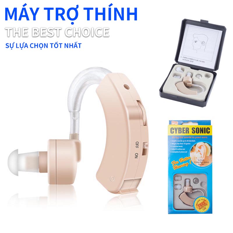 Máy Trợ Thính Cho Người Già Tai Nghe Trợ Thính Không Dây, Máy Trợ Thính, Lọc Tiếng Ồn Tạp Âm Xoay 360 Độ