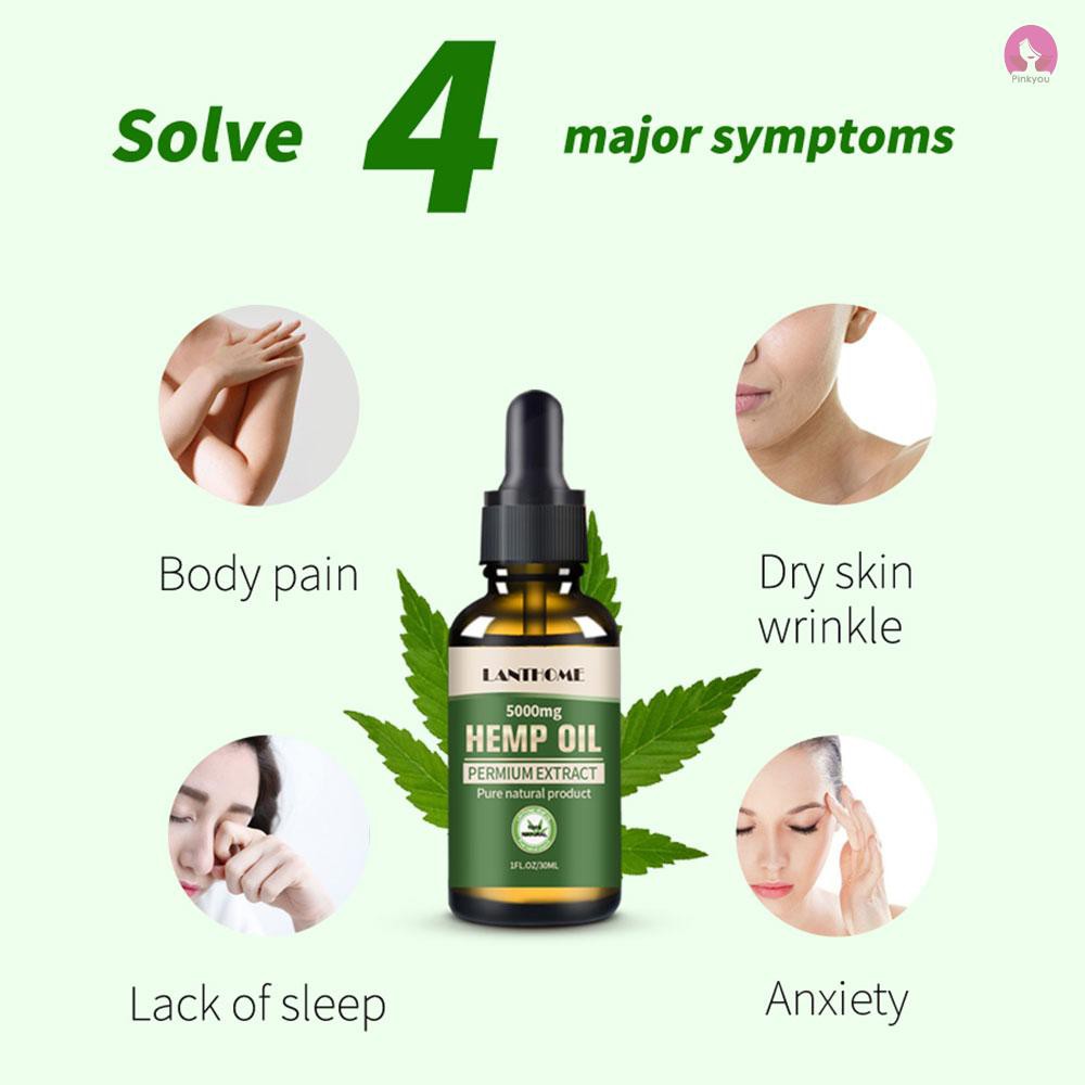 (Hàng Mới Về) Tinh Dầu Gừng Lanthome 5000mg 30ml Chăm Sóc Da Giảm Đau Thư Giãn