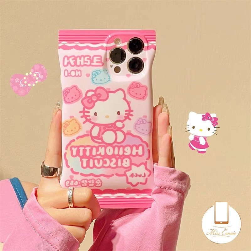 Ốp Điện Thoại Dẻo Họa Tiết Hoạt Hình Hello Kitty Cho iPhone 11 XR 8 7 6 6s 14 Plus 12 14 13 Pro Max 11Pro Max X XS Max SE 2020