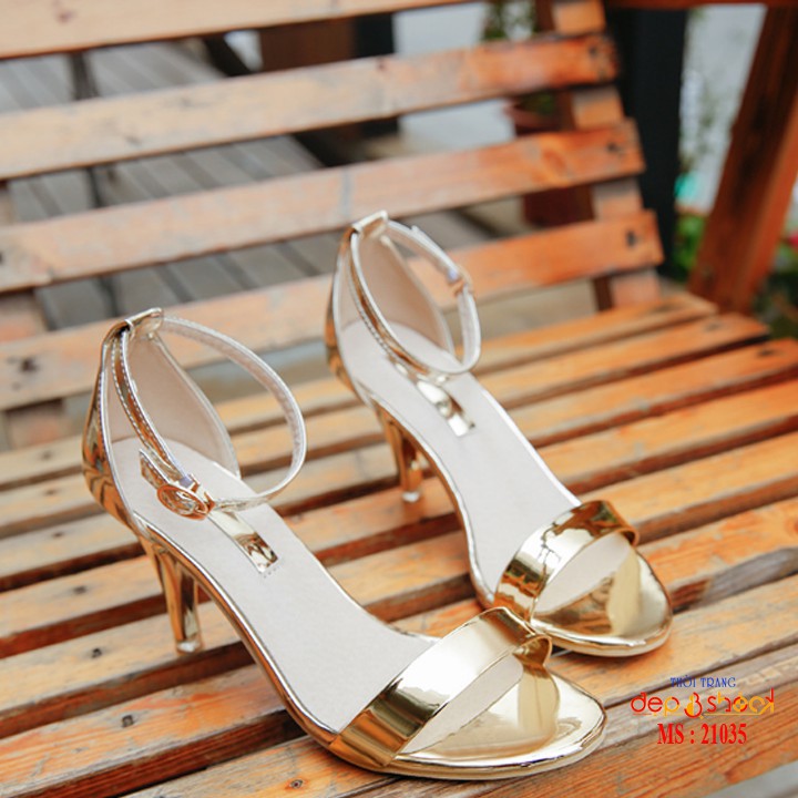 sandal cao gót  7p quai nagng big size - 21035