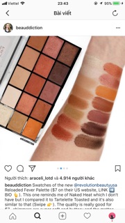 Bảng mắt Makeup Revolution