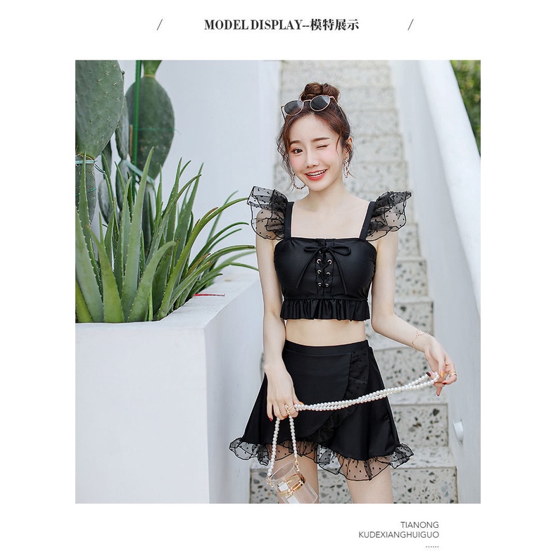 Bộ Đồ Bơi Thiết Kế Mỏng Kiểu Dáng Mới Thời Trang Mùa Xuân Dành Cho Nữ