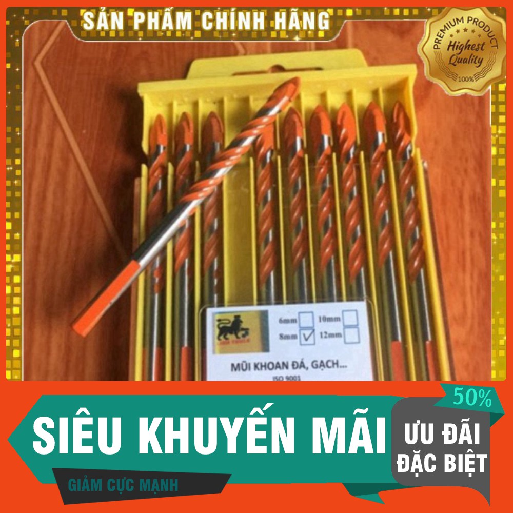 [  GIÁ TỐT - HÀNG CHẤT LƯỢNG ] Mũi khoan Đa năng chất lượng -khoan gạch men, mũi khoan đá