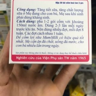 CỐM LỢI SỮA MUMMILK