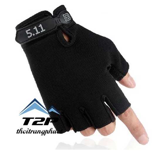 Găng tay xe máy cụt ngón 5.11