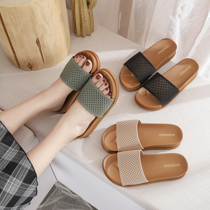 DÉP TĂNG CHIỀU CAO NỮ ĐỀ MỀM BỀN ĐẸP [H34k] Dép đi trong nhà và ngoài trời- LUCKY SHOES VN