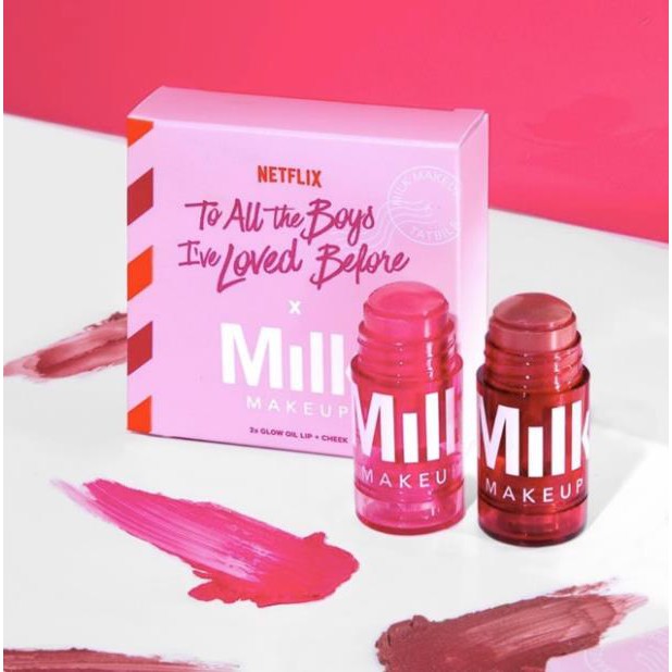 Má hồng dạng thanh MILK MAKEUP Glow Oil Lip + Cheek Màu Glimmer