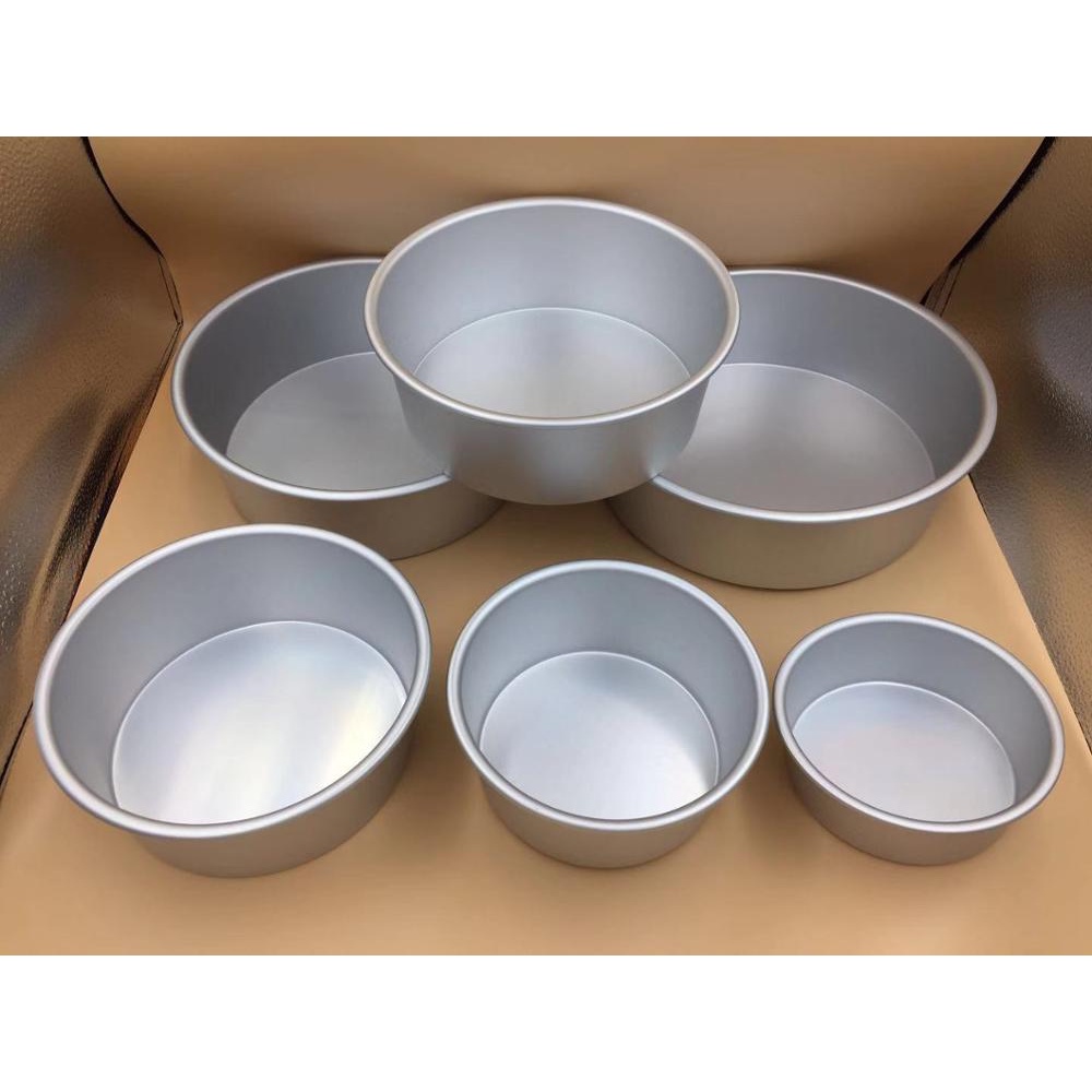 Khuôn nhôm đúc tròn đế liền/đế rời size 6/7/8/9 inch