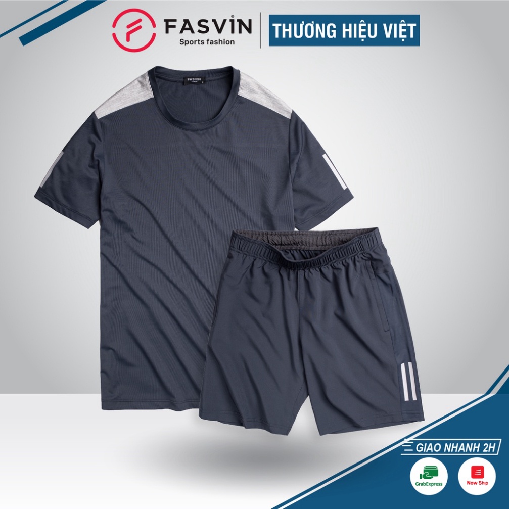 (Hàng Tốt) Bộ Quần ÁoThể Thao Nam FASVIN AT22500.HN Hàng Nhà Máy Chất Liệu tốt Phom Dáng Đẹp (ảnh thật)