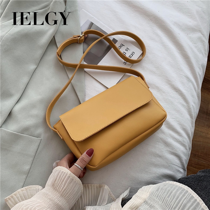 Túi đeo chéo IELGY phong cách cổ điển thời trang Hàn Quốc cho nữ
