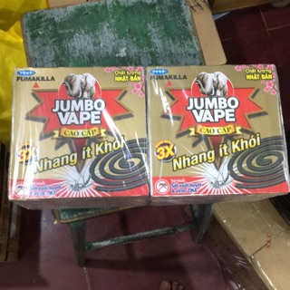 10 hộp nhang ít khói Jumbo Vape