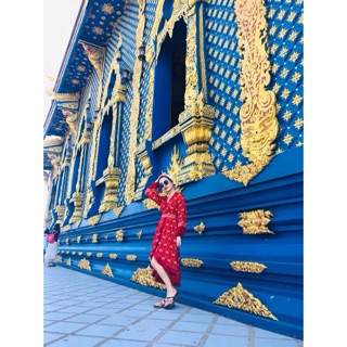 ORDER Váy boho dáng dài thổ cẩm đuôi tôm