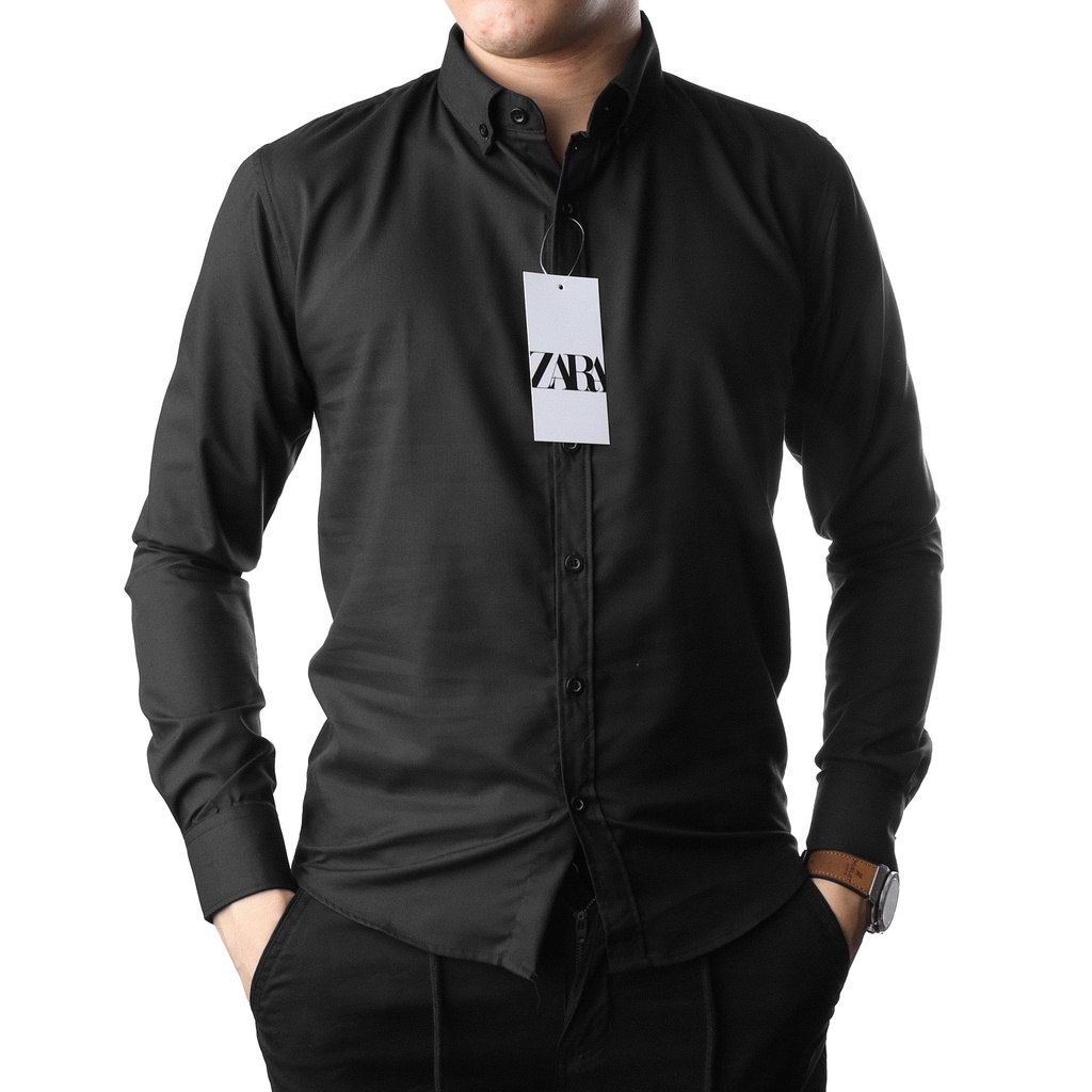 Áo Sơ Mi Nam Tay dài vải cotton lụa cao cấp chống nhăn , form công sở bigsize - 3bros