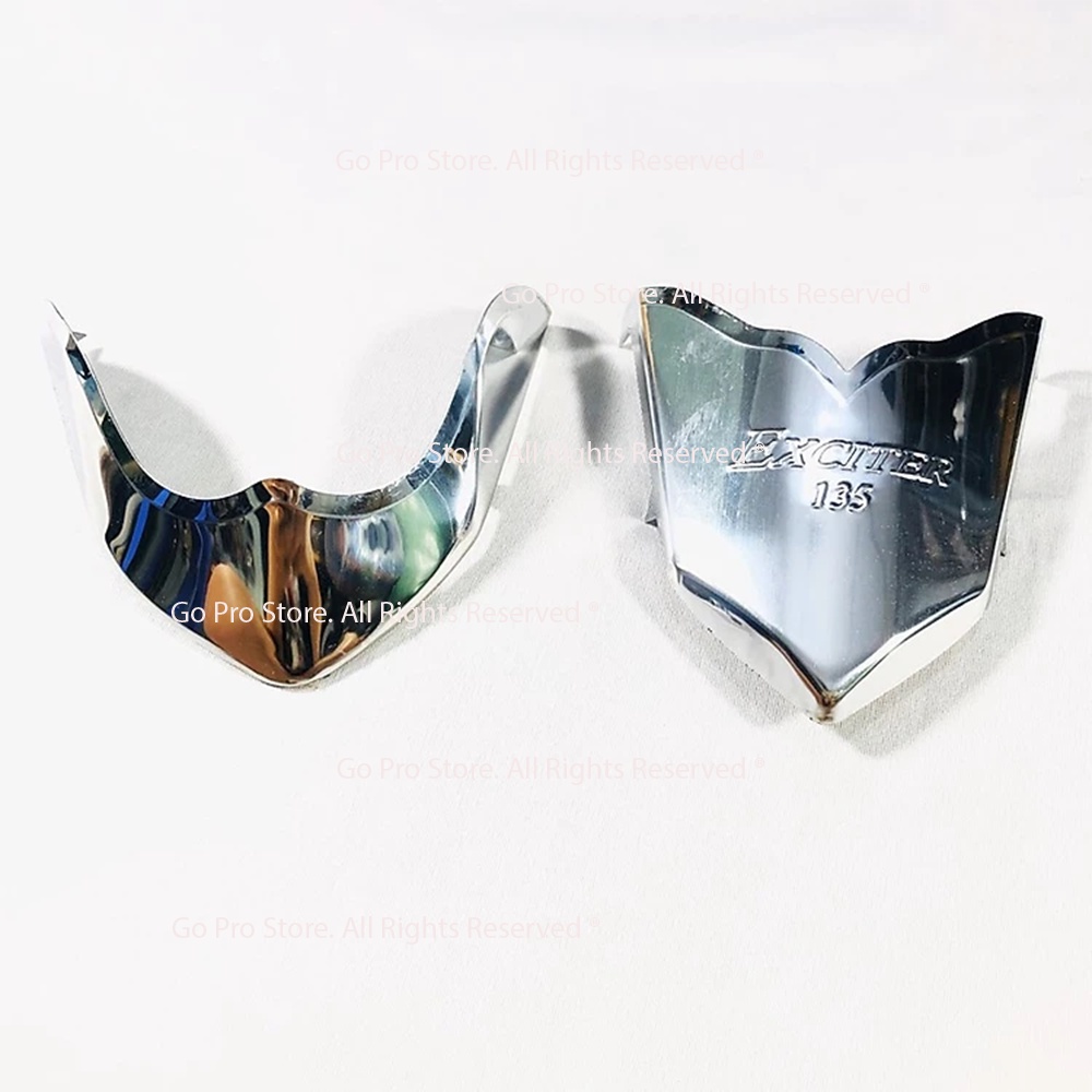 Bộ Ốp Mỏ &amp; Đuôi EXCITER 135CC Inox G1288