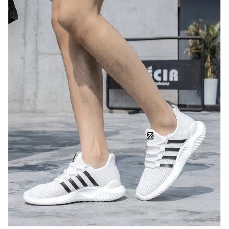 Giày Thể Thao Sneaker Nam Nữ Đế Cao Nhẹ Êm Thân Vải Lưới Thoáng Khí size 35 đến 43 (FULL)