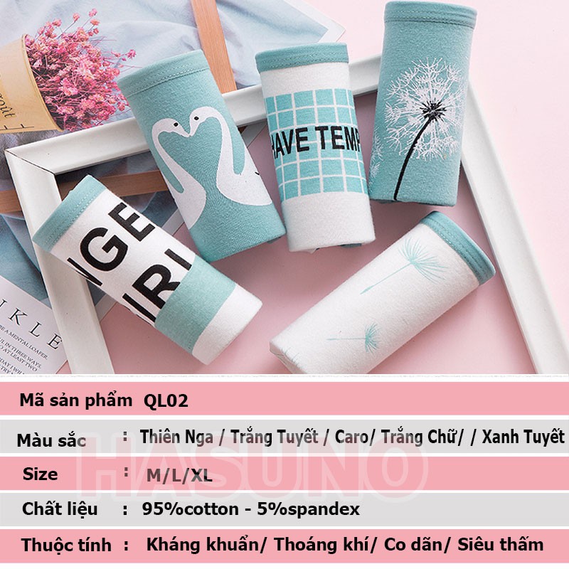 Quần Lót Nữ ❤️FREESHIP ❤️Quần Lót Nữ Cotton kháng khuẩn thoáng mát đính nơ duyên dáng điệu đà QL38 | BigBuy360 - bigbuy360.vn