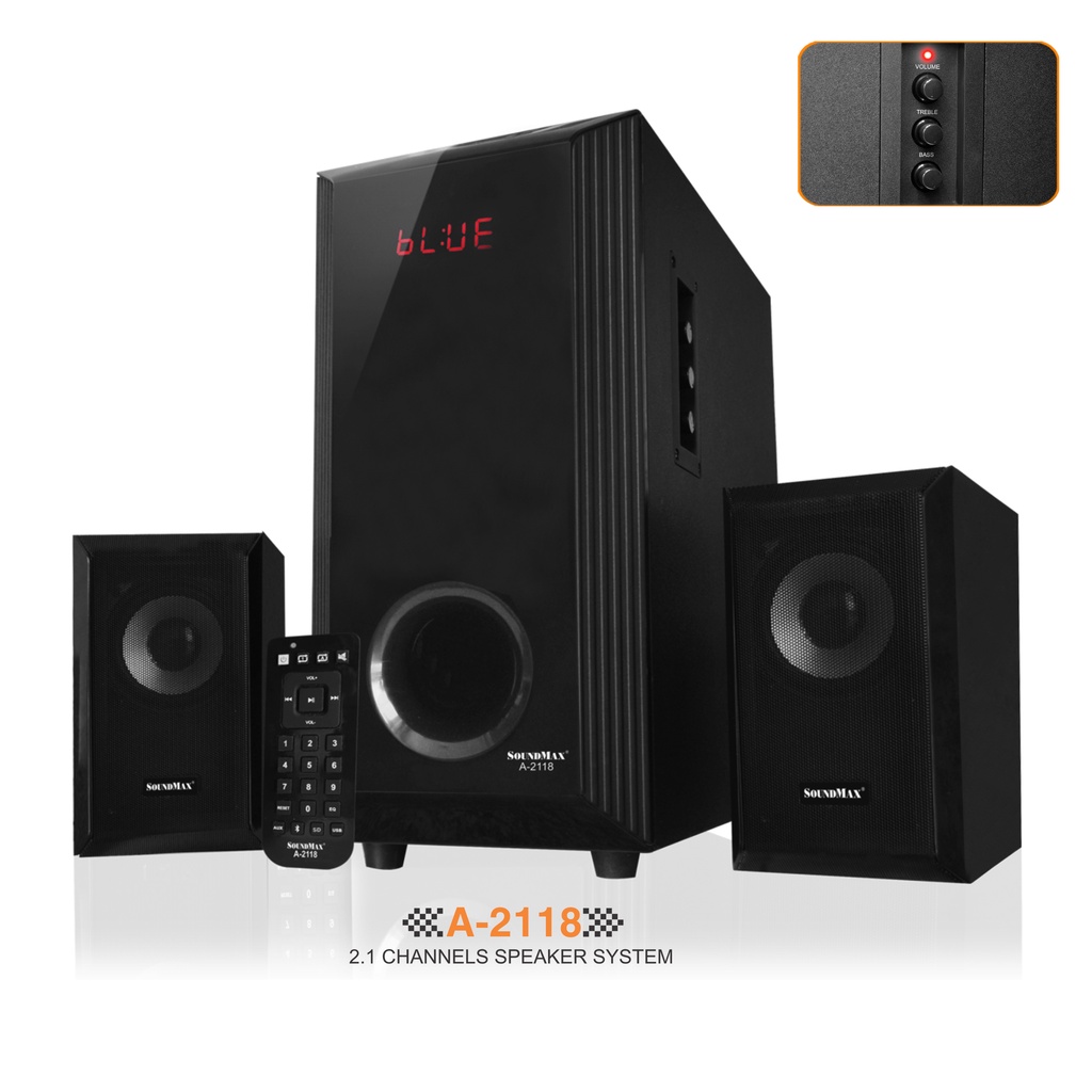 Loa vi tính SoundMax 2.1 A2118