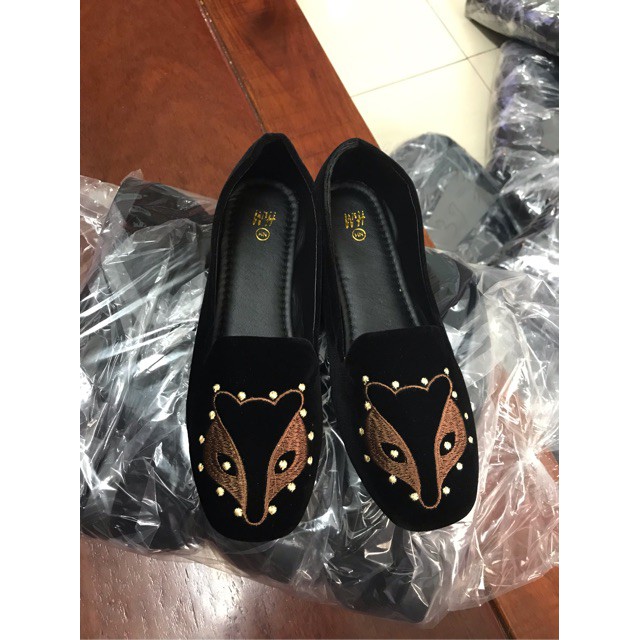 Giày thêu hình cáo( sale 59k) | BigBuy360 - bigbuy360.vn