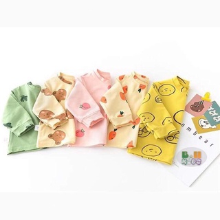 Bộ dài tay thun lạnh MinkyMom in họa tiết cho bé