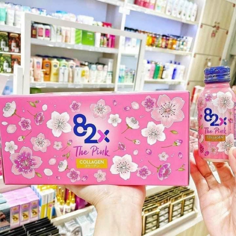 [Hàng_Nhật] Nước uống Collagen 82X The Pink, đẹp da giữ dáng - Hộp 10 chai | BigBuy360 - bigbuy360.vn