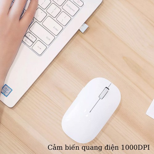 CHÍNH HÃNG - Chuột KHÔNG DÂY Xiaomi Gen 2 Wireless Portable Mouse - Fullbox- BH 1 Tháng