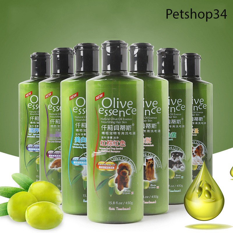 SỮA TẮM CHÓ MÈO OLIVE ESSENCE 450ML(Ngẫu nhiên)