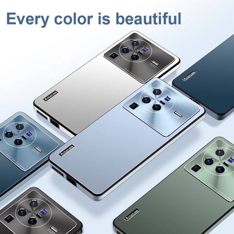 Ốp Điện Thoại Bề Mặt Nhám Bảo Vệ Dành Cho Vivo X80 Pro X Note X80 X70 Pro Plus