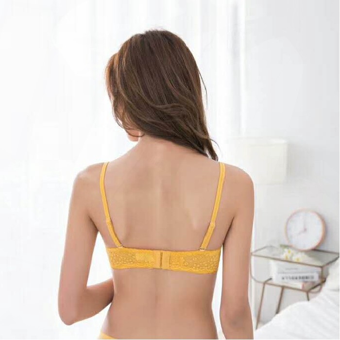 Bộ Đồ Lót Ren Mỏng Không Gọng Kiểu Pháp Thiết Kế Quyến Rũ Cho Nữ | BigBuy360 - bigbuy360.vn