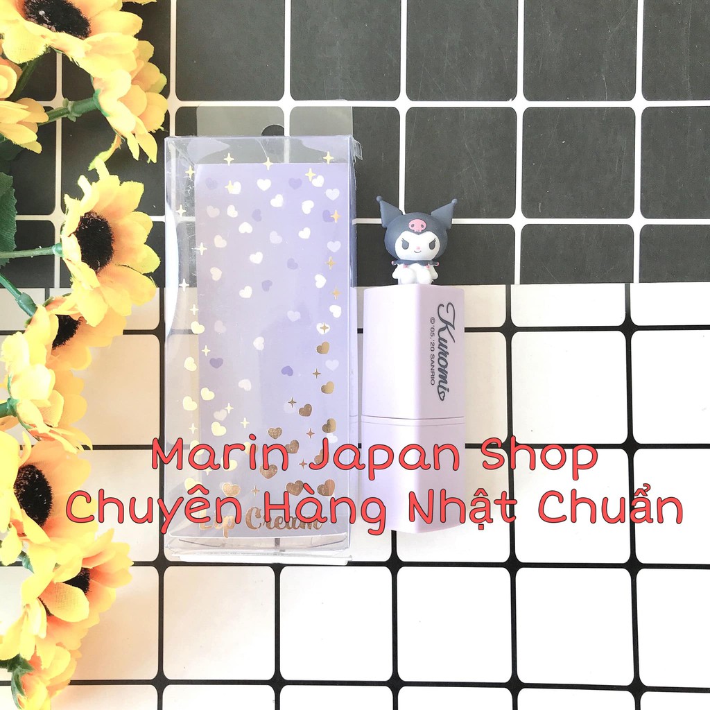 Son dưỡng ẩm bản siêu cute Lip Cream của Hello Kitty và My Melody, Kuromi , Pochacco , Little Twin Stars Sanrio