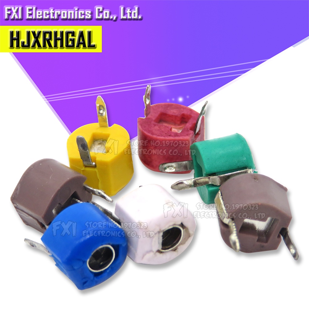 Set 10 Tụ Điện JML06-1 - 5 / 10 / 20 / 30 / 40 / 60PF 6mm JML06-1 5PF ~ 120PF DIP Chuyên Dụng