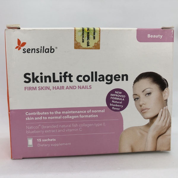 Skinlift Collagen- Hỗ trợ bổ sung collagen cho cơ thể, hạn chế quá trình lão hóa da, hỗ trợ làn da mịn màng, săn