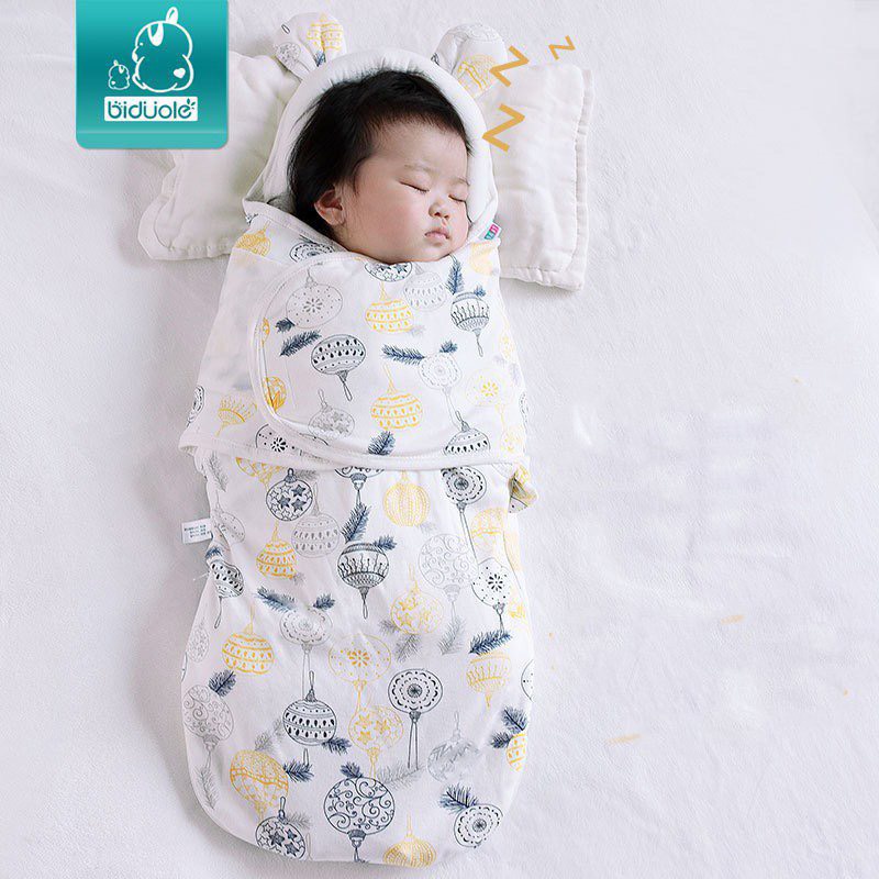 Túi ngủ chính hãng nội địa cao cấp cho bé, cottons thoáng mát thoải mái cho bé