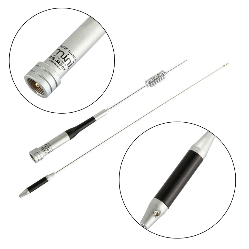 Ăng Ten Bắt Sóng Radio Hai Băng Tần SG-M507 144/430MHz Tương Thích VHF UHF- Walkie Talkie