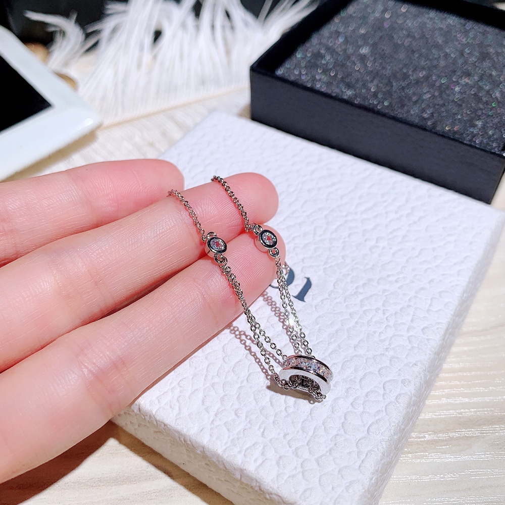 Vòng Tay Mạ Vàng 18k Đính Đá Zircon Đơn Giản Thời Trang Cho Nữ