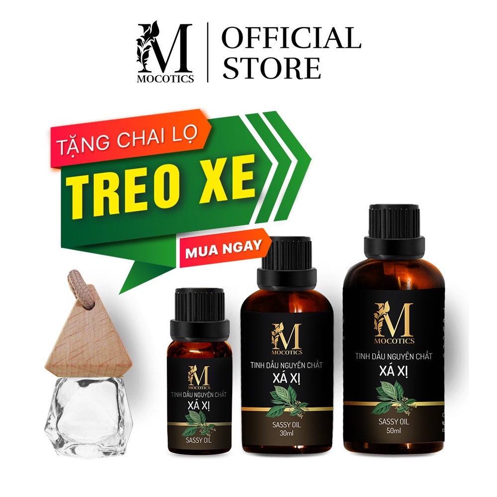 Tinh Dầu Xá Xị Mocotics 10ML | Tinh Dầu Gù Hương Nguyên Chất | Xông Thơm Phòng | Có Giấy Kiểm Định Của QUATEST 3