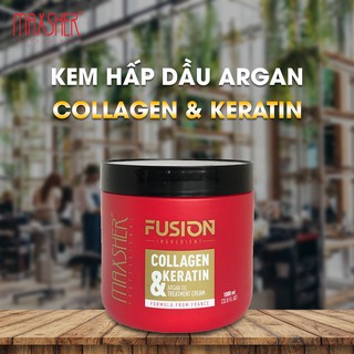 Kem hấp dầu Maxsher Argan phục hồi 1000ml