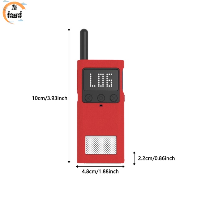 Vỏ Silicon Bảo Vệ Bộ Đàm Ngoài Trời Cho Xiaomi Mijia Walkie-Ktalkie 1S