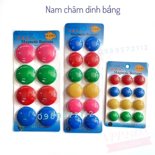 Nam châm từ,nam châm dính bảng nhiều màu,các cỡ.