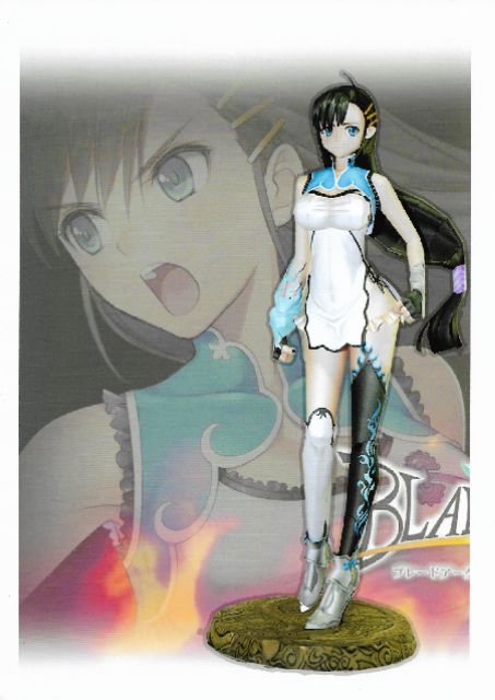 Mô hình giấy anime girl  Wang Bailong