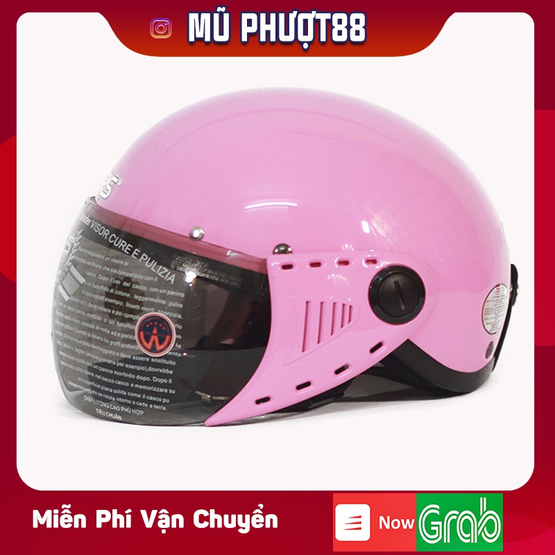 Mũ bảo hiểm GRS A08K (Đỏ bóng)