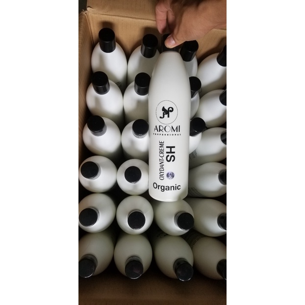 oxy trợ nhuộm tóc Bạc hà chống rát Aromi 1000ml AZ008