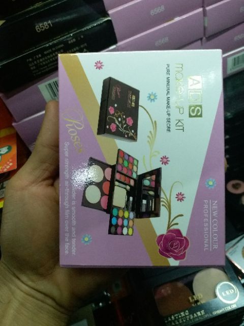 Bộ trang điểm ADS tím ( bộ  to) | BigBuy360 - bigbuy360.vn