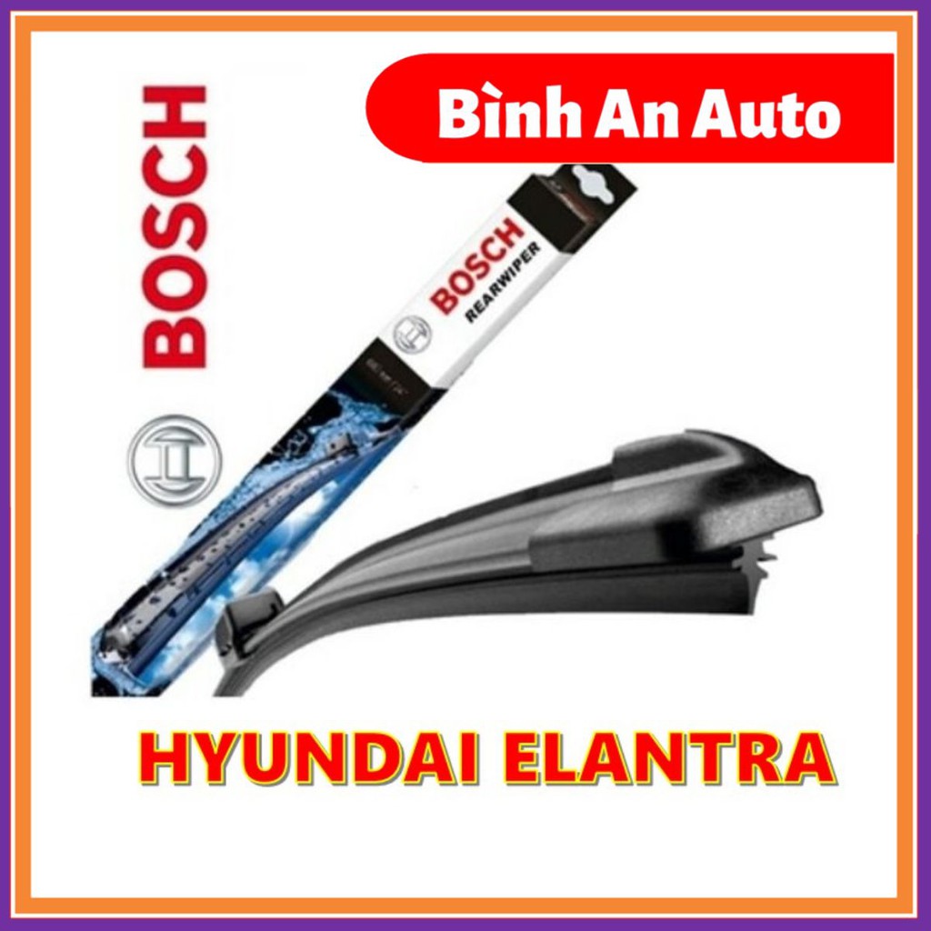 Cần gạt mưa HYUNDAI ELANTRA không xương Silicone hãng BOSCH - Bình An Auto