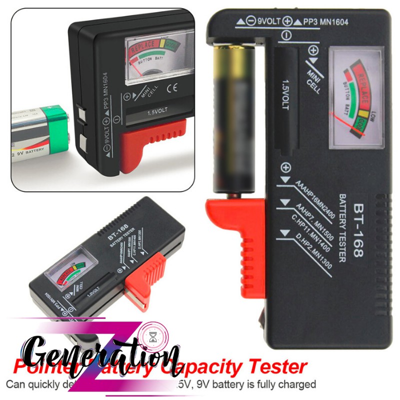 Máy test Pin Điện Tử Cầm Tay Bt-168 - TESTER BATTERY (BT-168)