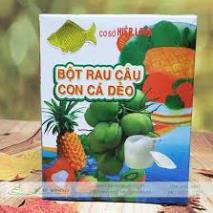 1 GÓI BỘT RAU CÂU CON CÁ DẺO