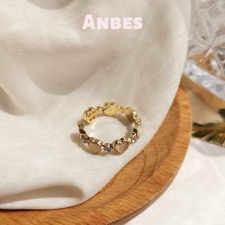 Nhẫn bạc Trái Tim đính đá Anbes.accessories