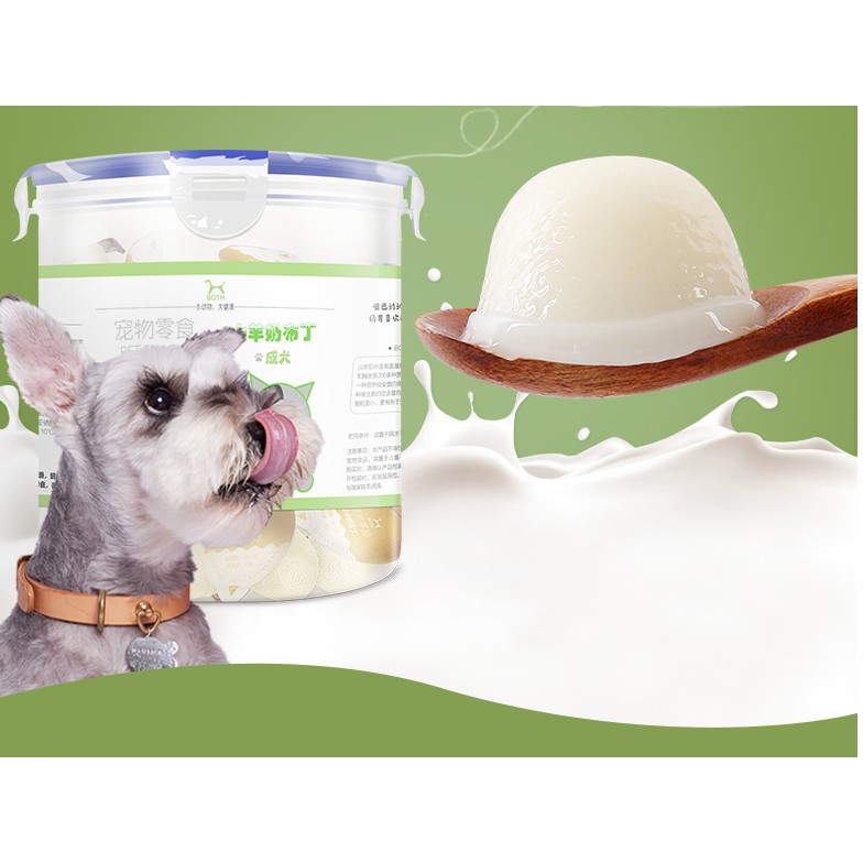 Hộp Pudding Sữa Dê Cho Chó Mèo 750g (50 viên)